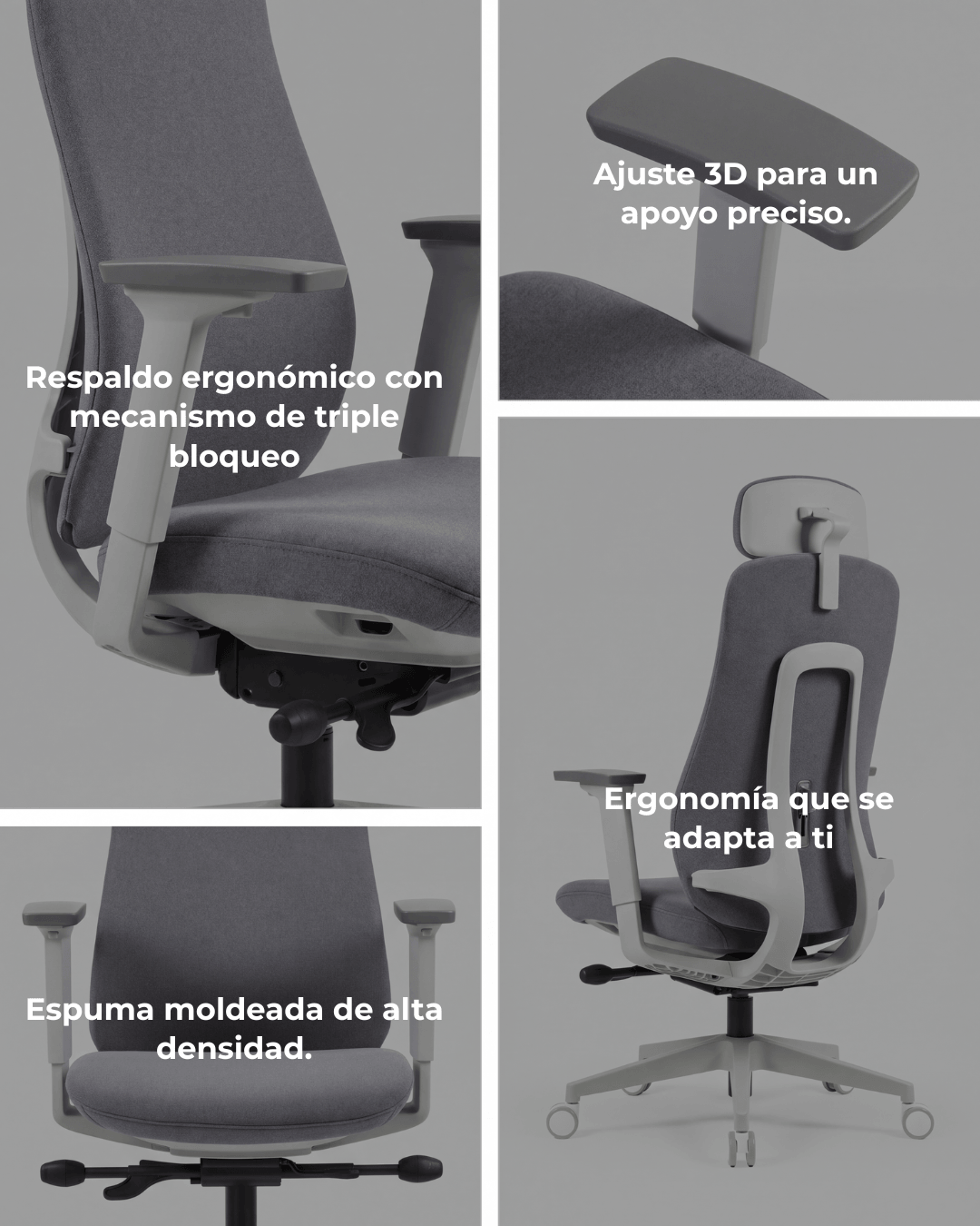 Silla Gerencial Premium de Oficina Armonia