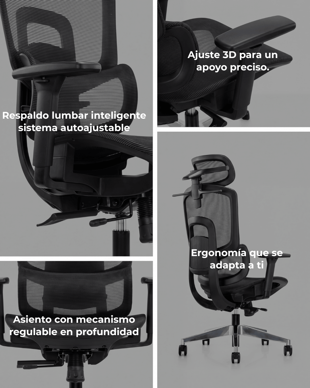 Silla Gerencial Premium de Oficina Delizia