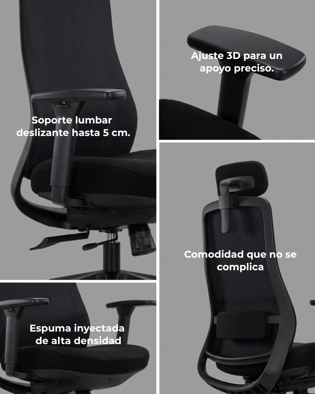 Silla Gerencial Premium de Oficina Vigore
