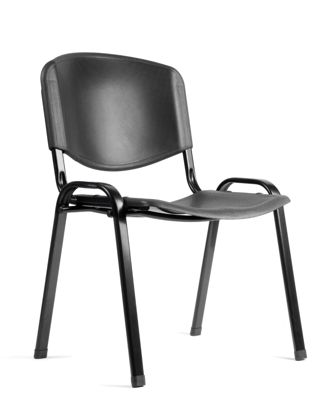 Silla Visita ISO Polipropileno Negro