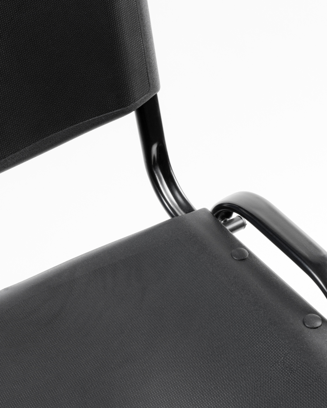 Silla Visita ISO Polipropileno Negro