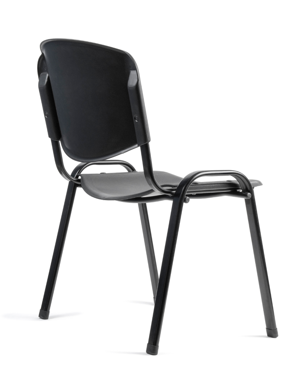 Silla Visita ISO Polipropileno Negro