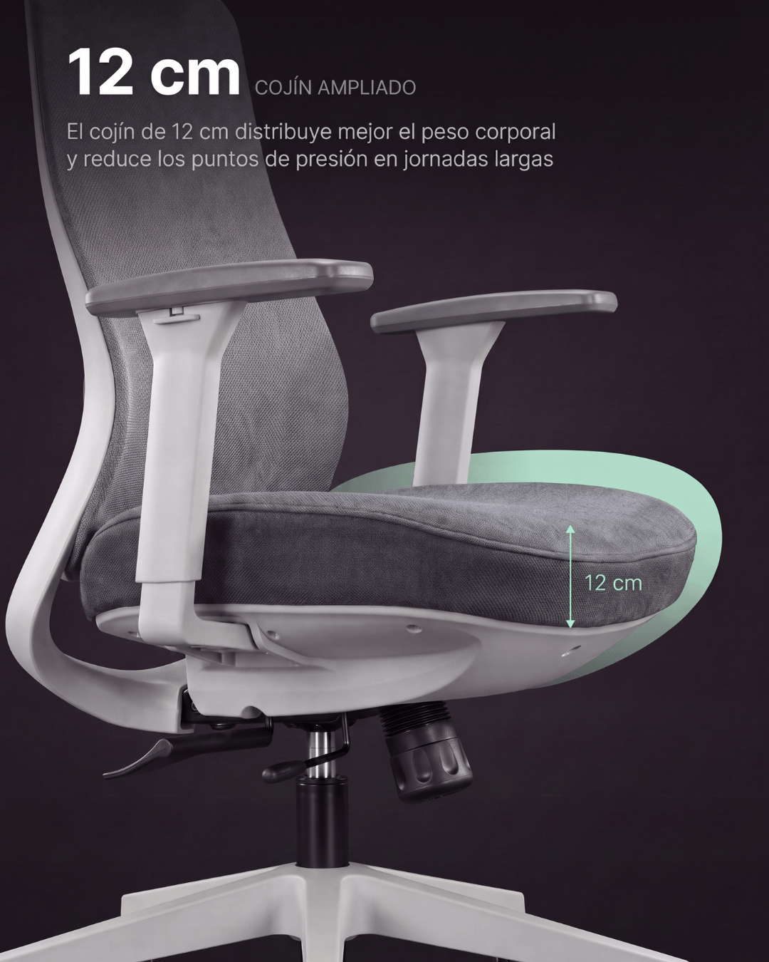 Silla Gerencial Premium de Oficina Vigore