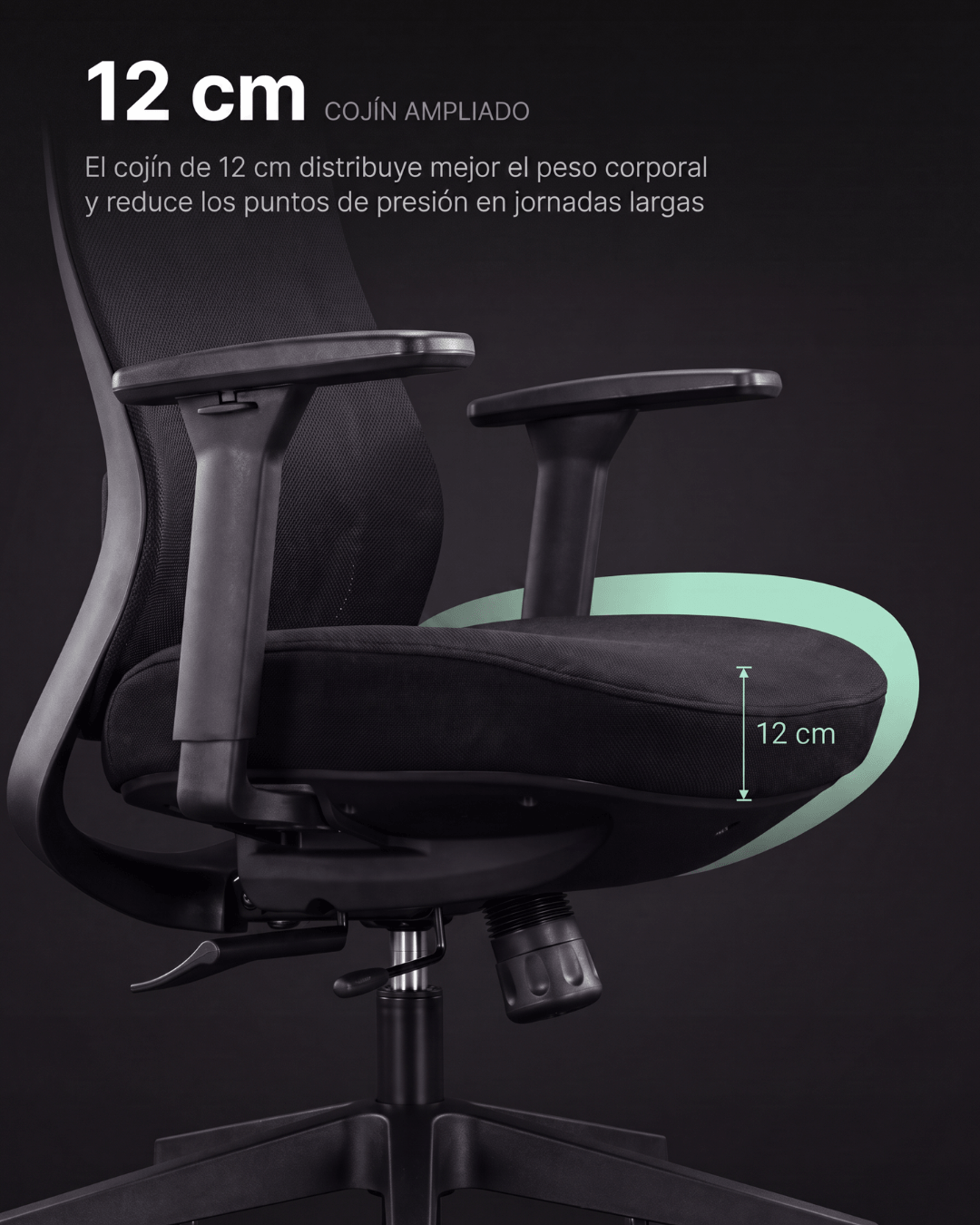 Silla Gerencial Premium de Oficina Vigore