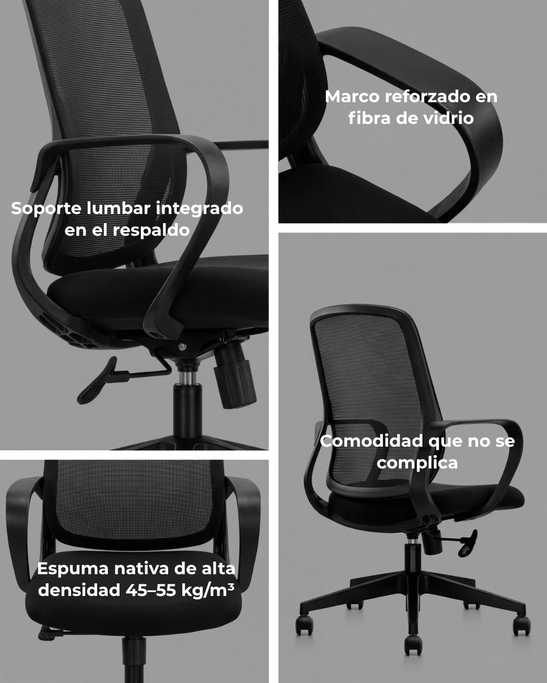 Silla de oficina conforto