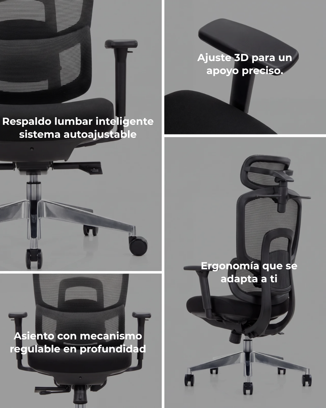 Silla Gerencial Premium de Oficina Delizia