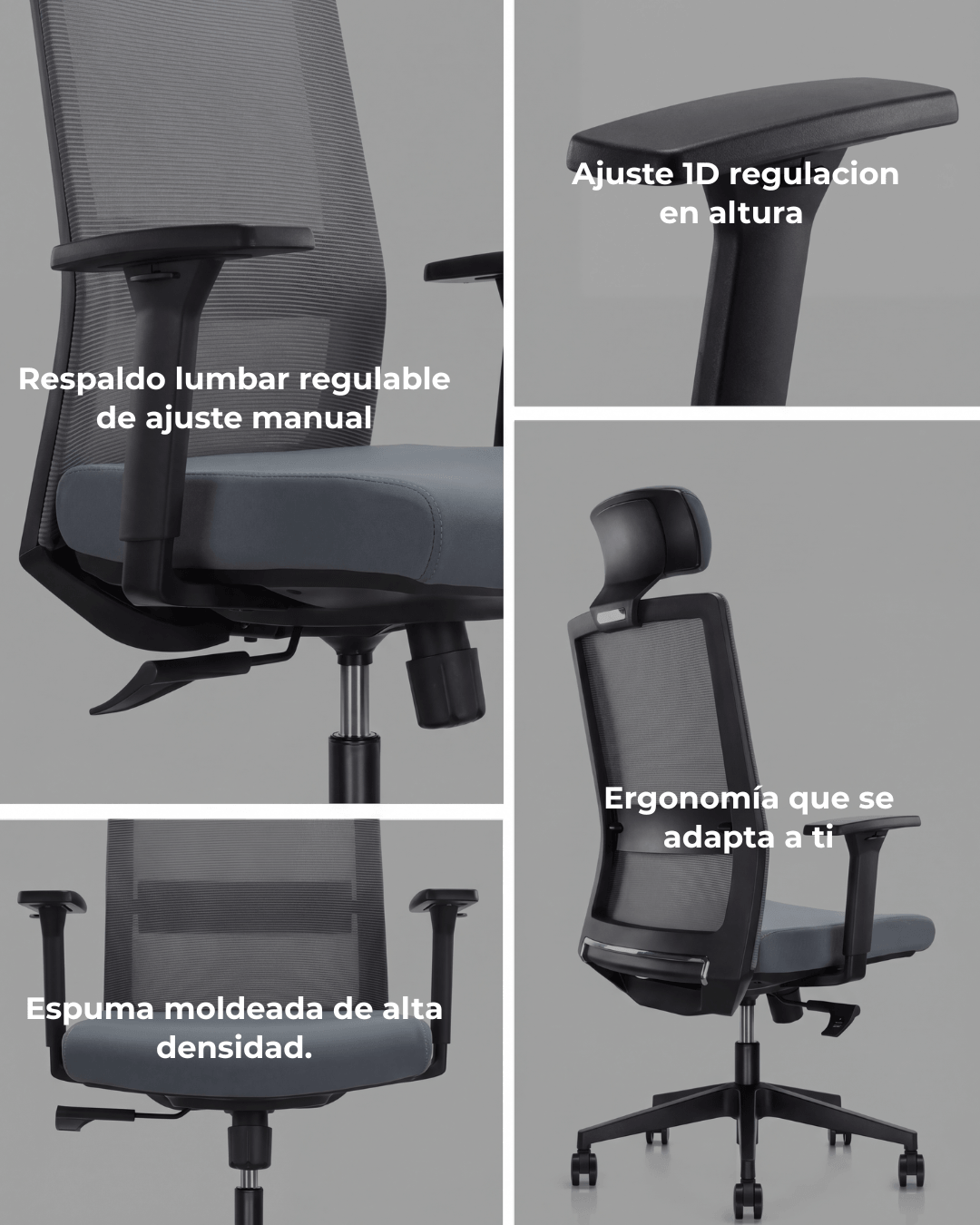 Silla Ejecutiva Premium de Oficina Benessere