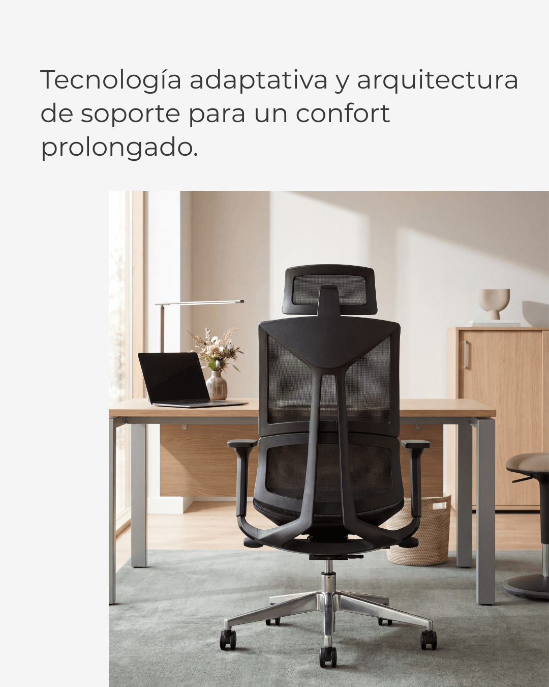 Silla Gerencial Premium de Oficina Serena