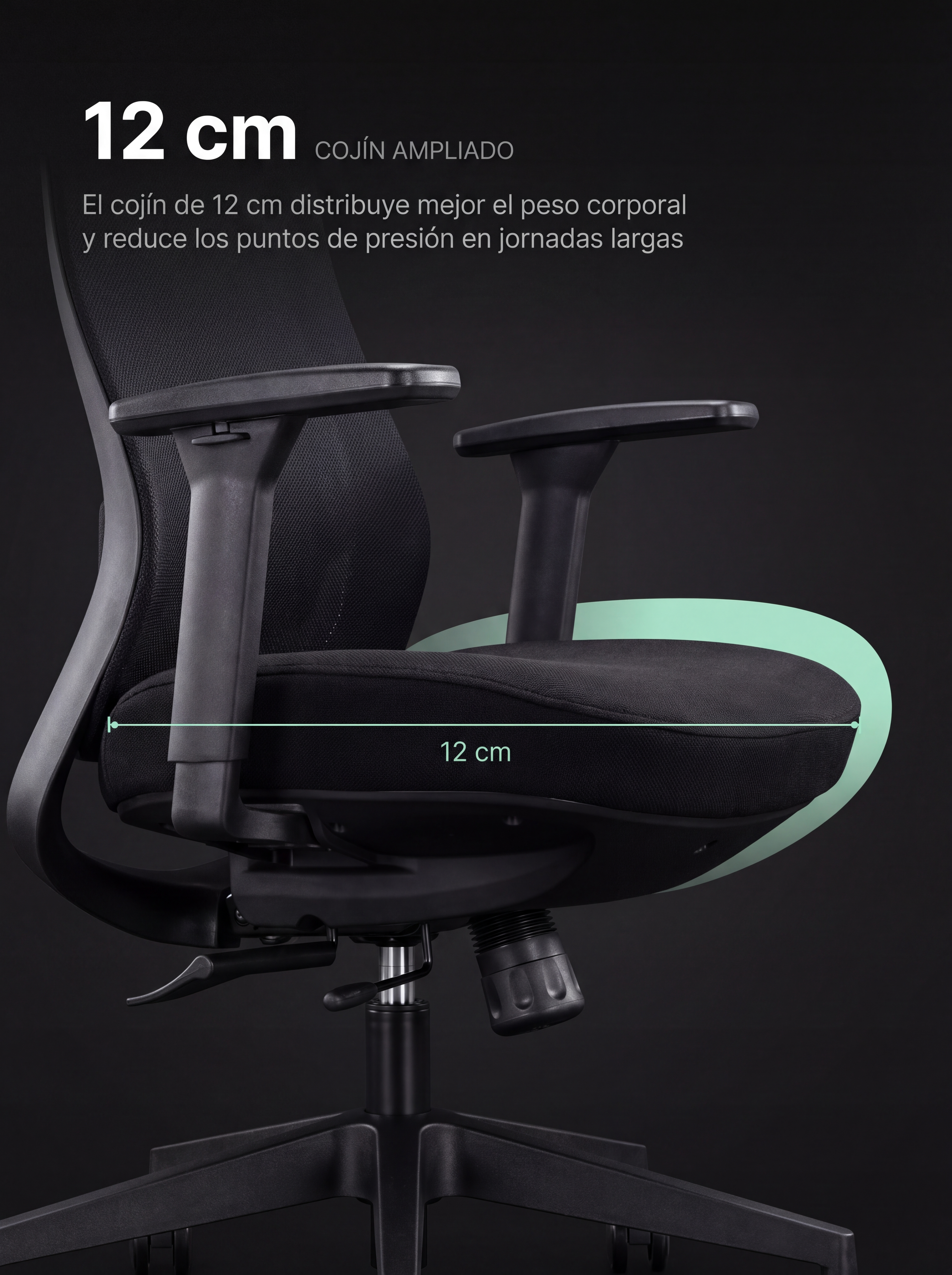 Silla Gerencial Premium de Oficina Vigore
