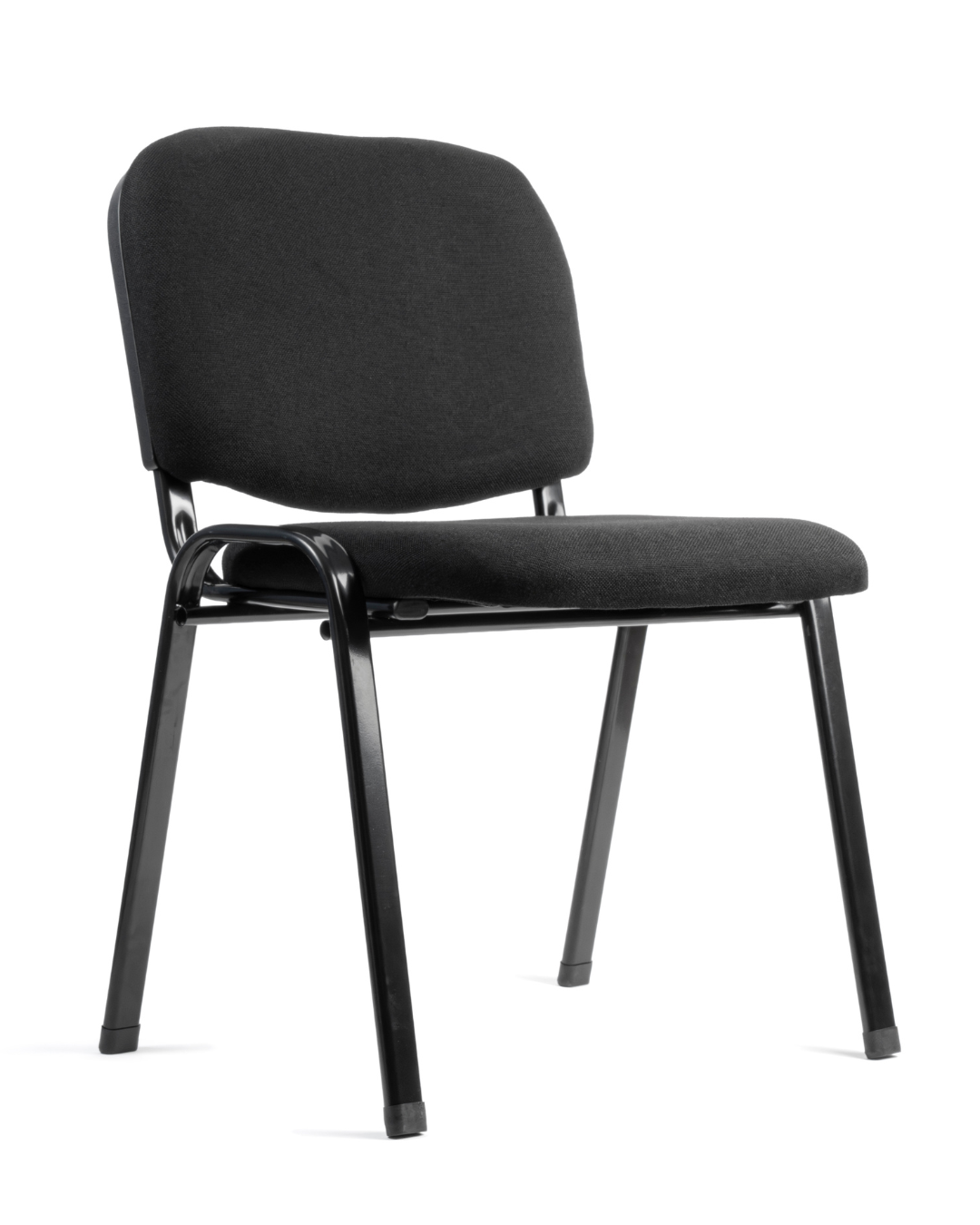 Silla Visita ISO Acolchada Negro
