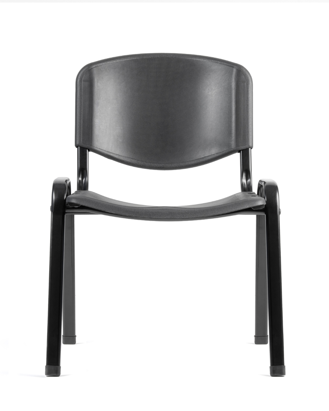 Silla Visita ISO Polipropileno Negro