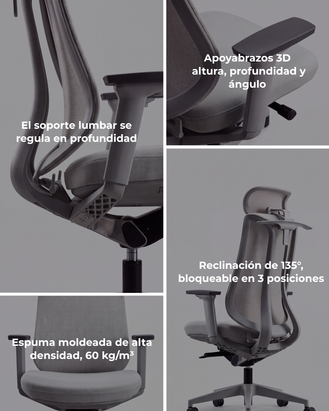 Silla Gerencial Premium de Oficina Sublime