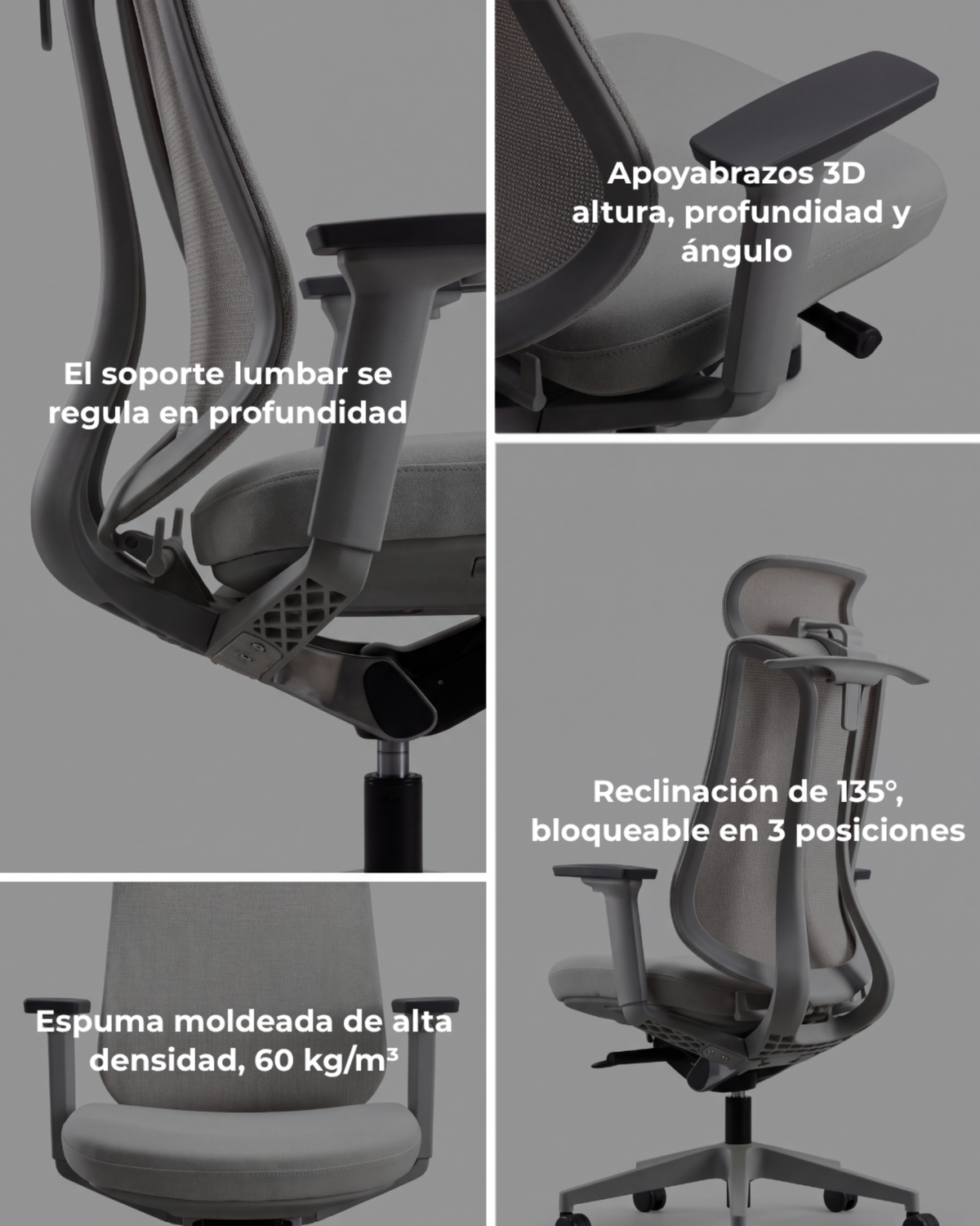 Silla Gerencial Premium de Oficina Sublime