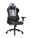 Vista en ángulo de la Silla Gamer Premium Nemesis, mostrando sus cojines lumbar y cervical