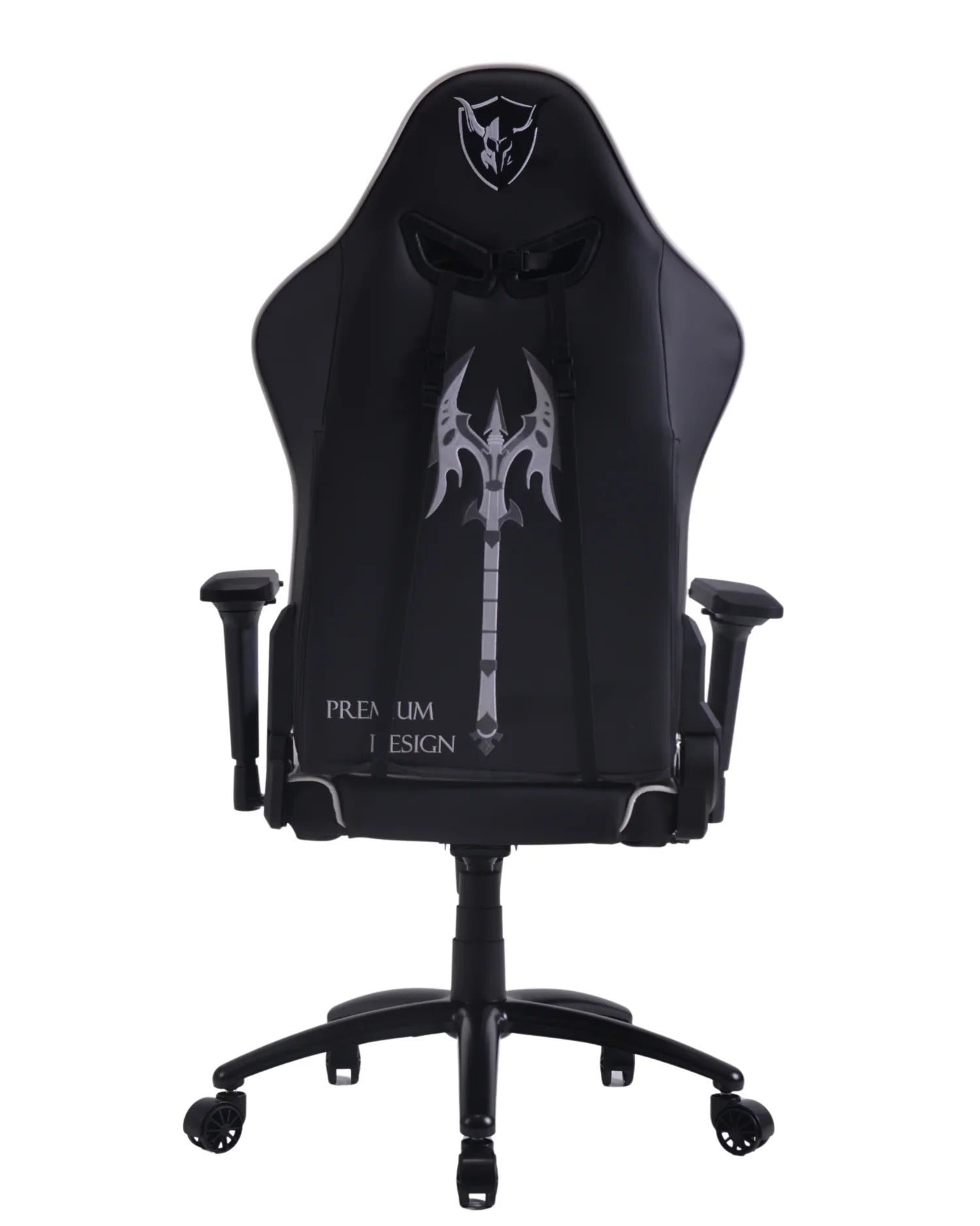 Vista posterior de la silla gamer Nemesis con diseño