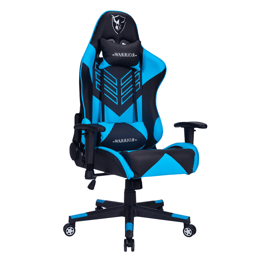 Silla gamer azul